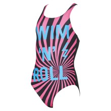 Купальник ARENA SWIM & ROLL G JR ONE PIECE V BACK