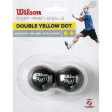 Мяч для сквоша WILSON DOUBLE YELLOW DOT