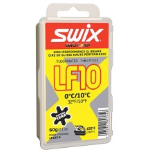 Парафин SWIX LF10 FLUORINATED 0C/+10C 60g