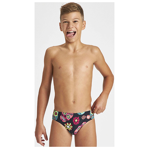 Плавки ARENA CRAZY SKULLS CARNIVAL B JR BRIEF